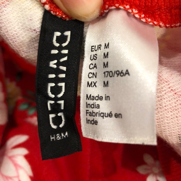 Red Floral Sweatshirt - Picture 2 of 3